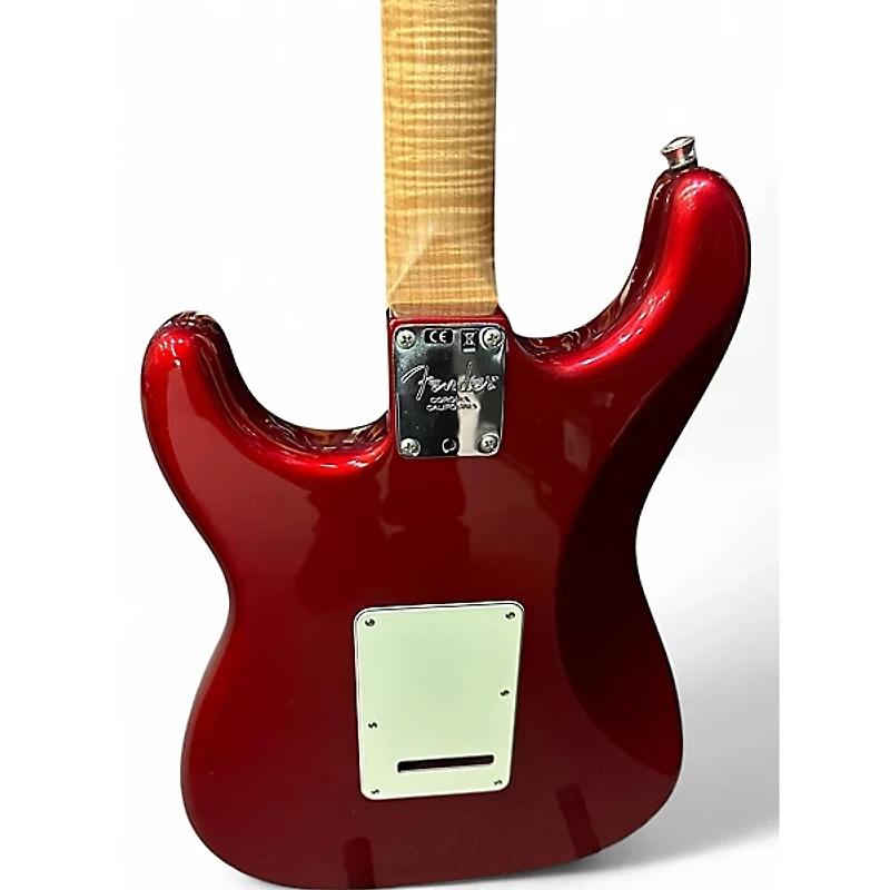 Used Fender American Professional Standard Stratocaster HSS Candy Apple Red Solid Body Electric Guitar
