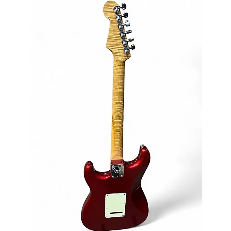 Used Fender American Professional Standard Stratocaster HSS Candy Apple Red Solid Body Electric Guitar