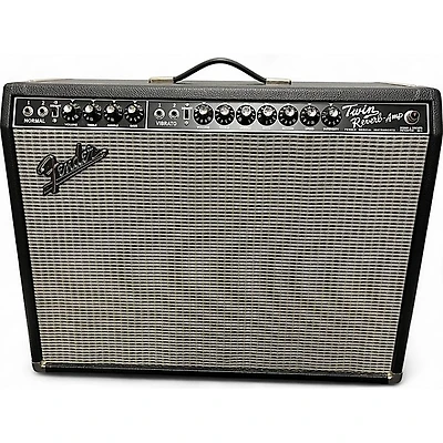 Used Fender Vintage Reissue 1965 Twin Reverb Tube Guitar Combo Amp