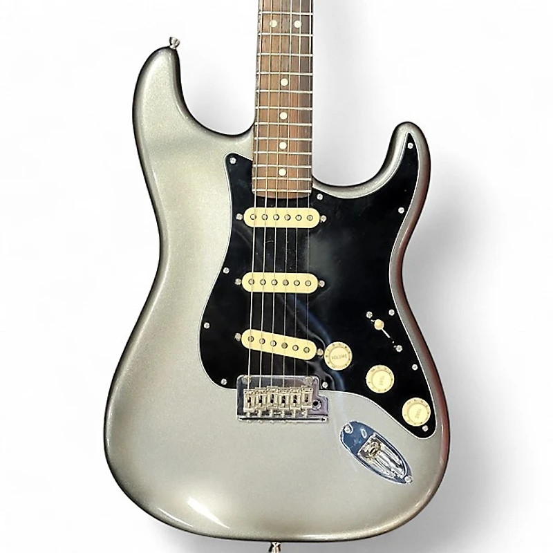 Used Fender American Professional II Stratocaster Mercury Solid Body Electric Guitar