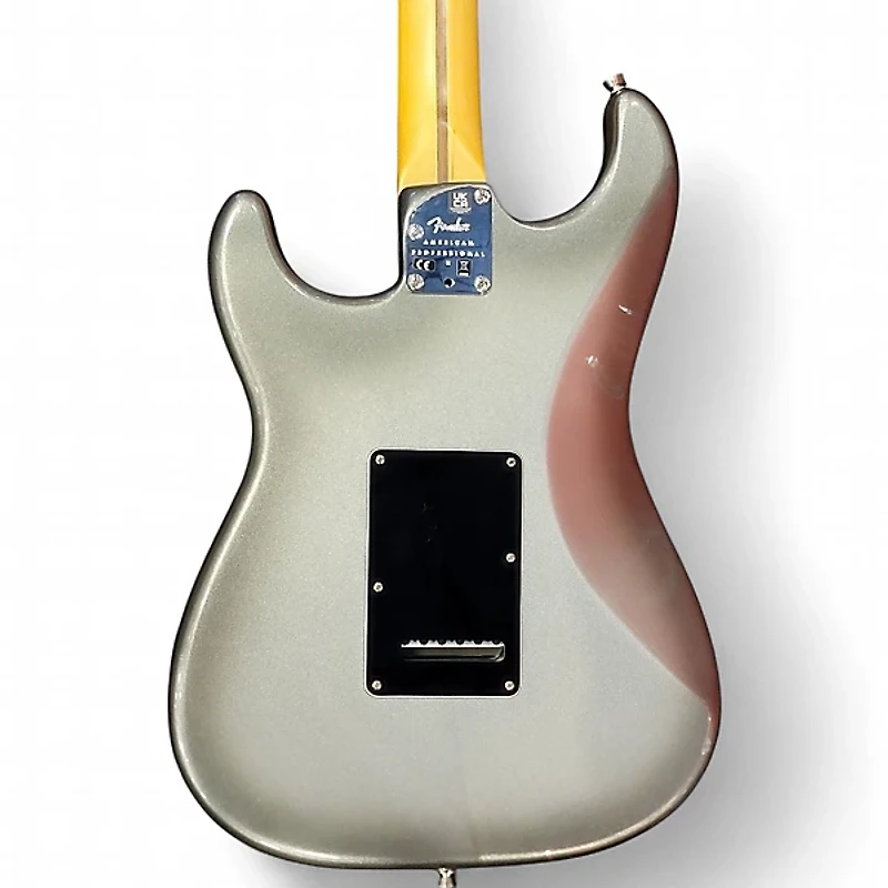Used Fender American Professional II Stratocaster Mercury Solid Body Electric Guitar