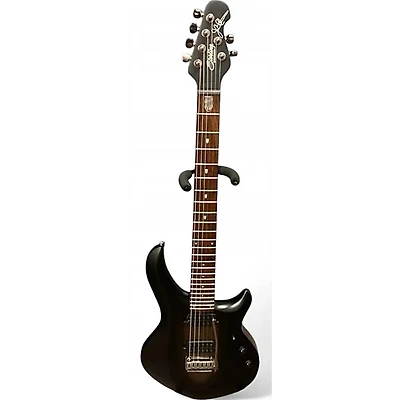 Used Sterling by Music Man mAJ100 Black Solid Body Electric Guitar