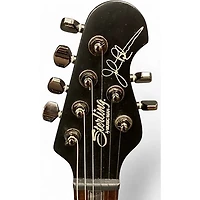 Used Sterling by Music Man mAJ100 Black Solid Body Electric Guitar