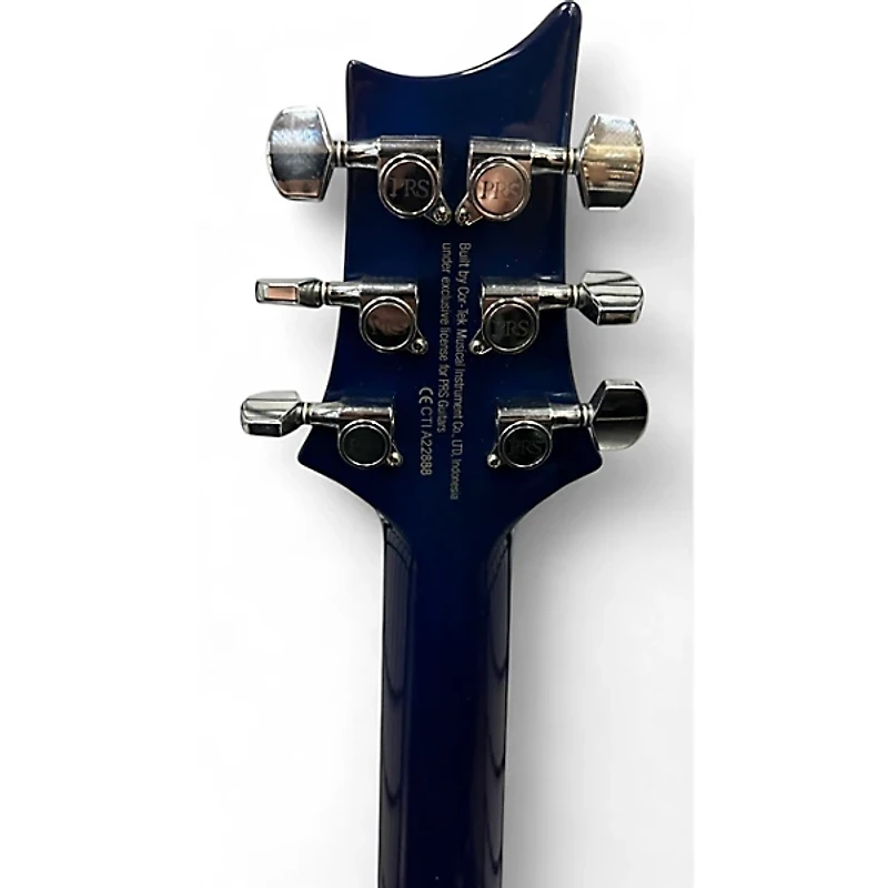 Used PRS SE Standard 24 Blue Solid Body Electric Guitar