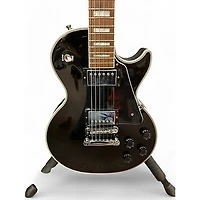 Used Gibson Les Paul Classic Custom Black Solid Body Electric Guitar