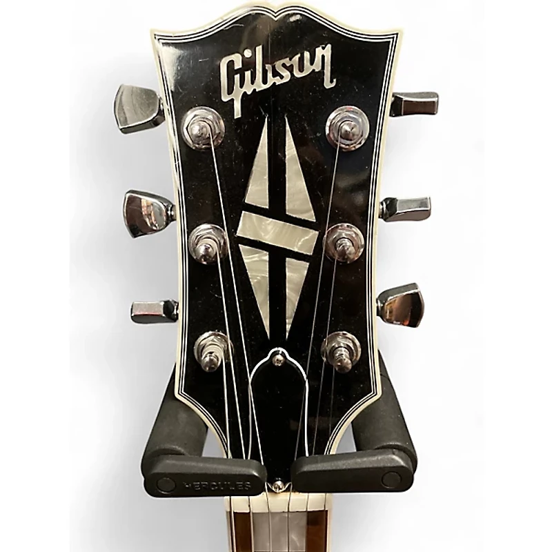 Used Gibson Les Paul Classic Custom Black Solid Body Electric Guitar