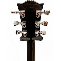 Used Gibson Les Paul Classic Custom Black Solid Body Electric Guitar