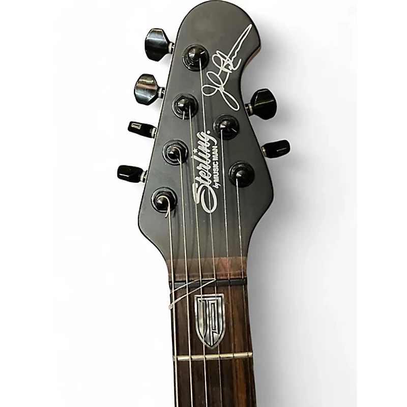 Used Sterling by Music Man JP60 Black Solid Body Electric Guitar