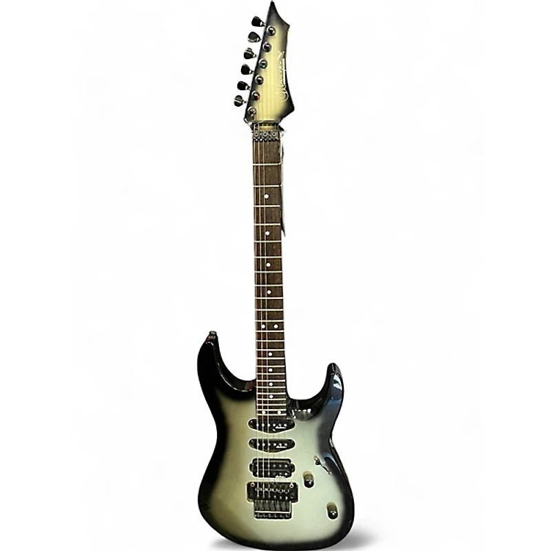 Used Charvel CDS-065 Black and Silver Solid Body Electric Guitar