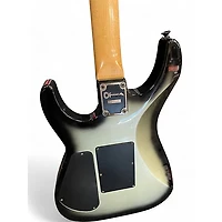 Used Charvel CDS-065 Black and Silver Solid Body Electric Guitar