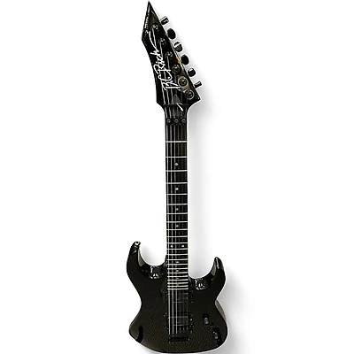 Used B.C. Rich ST Legacy USA Custom Shop Black Solid Body Electric Guitar
