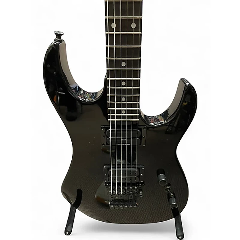 Used B.C. Rich ST Legacy USA Custom Shop Black Solid Body Electric Guitar