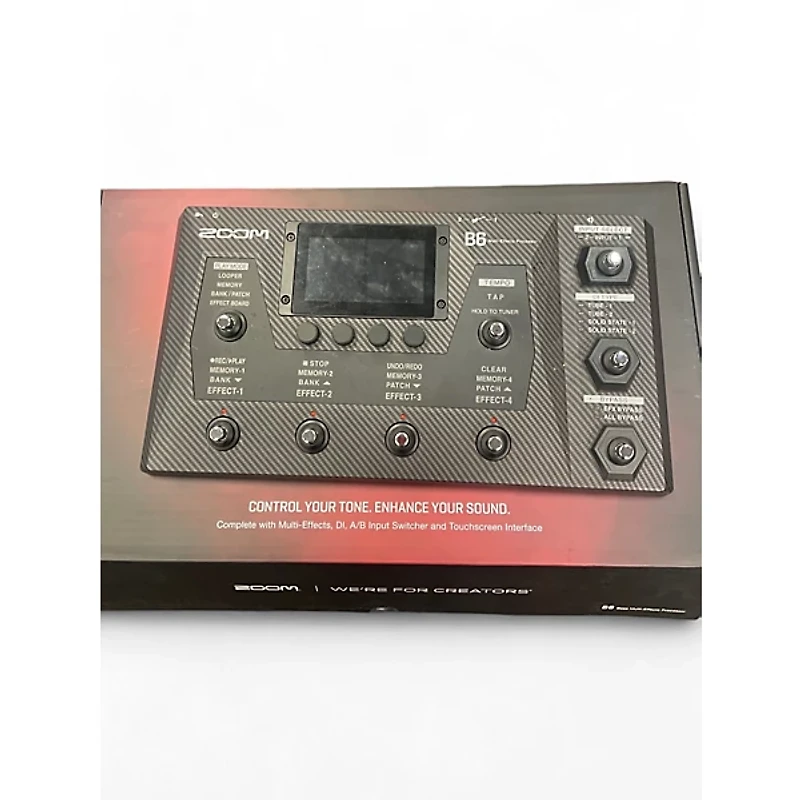 Used Zoom B6 Effect Processor