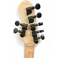 Used Sterling by Music Man John Petrucci JP157 7 String Black Solid Body Electric Guitar