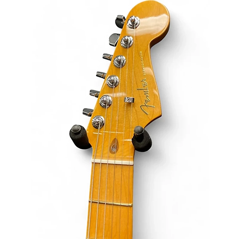 Used Fender American Ultra Stratocaster blue Solid Body Electric Guitar