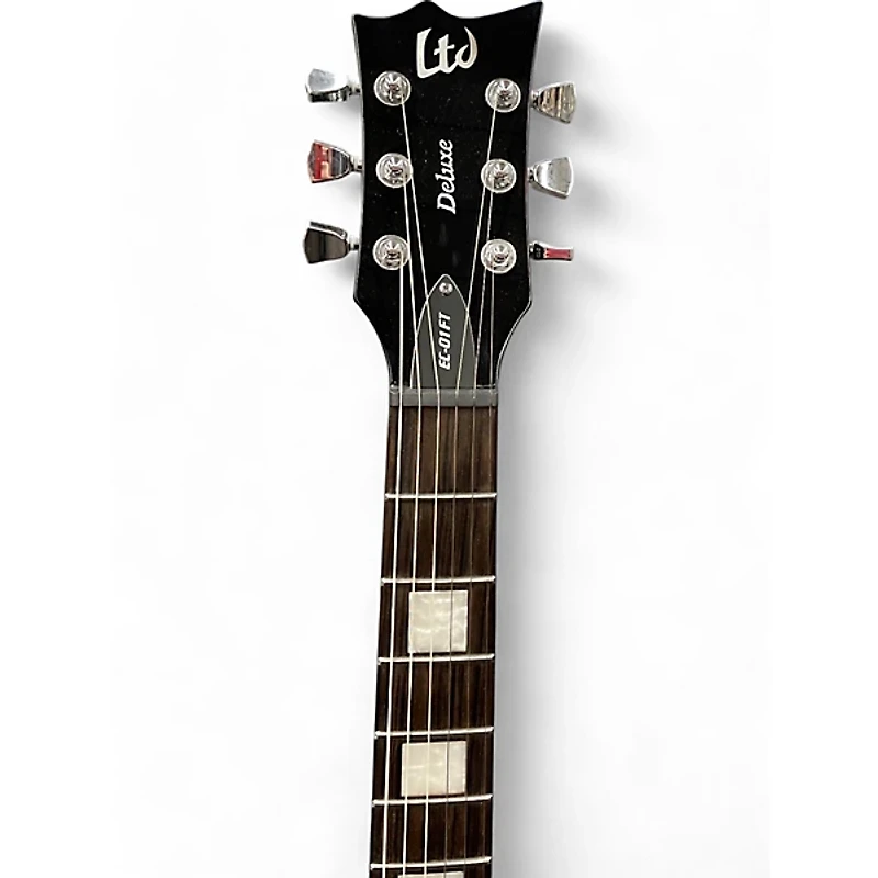 Used ESP EC-01FT BLACK Solid Body Electric Guitar