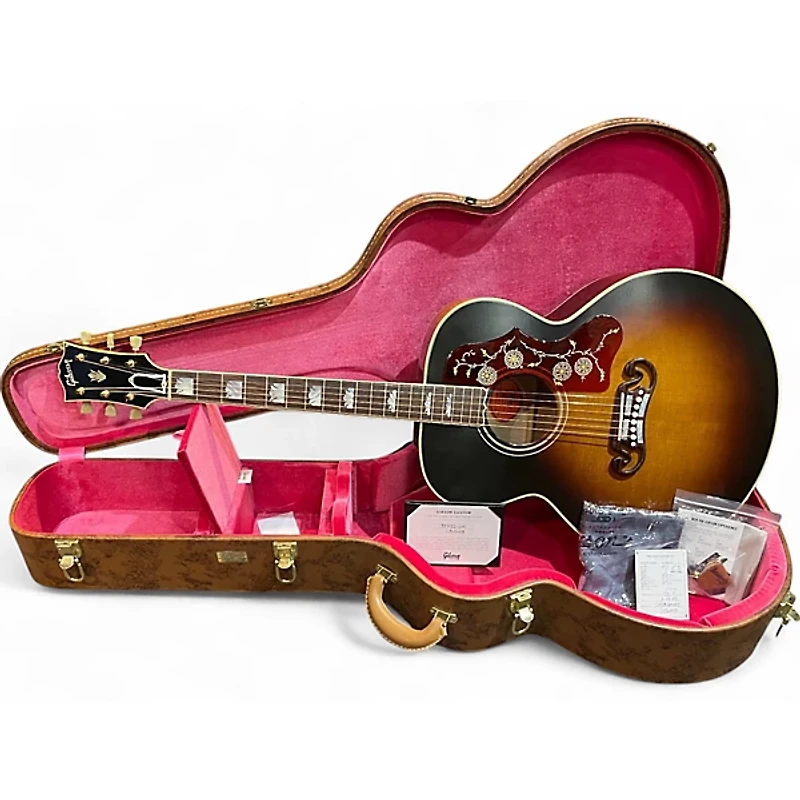 Used 2024 Gibson 1957 SJ200 SUNBURST Acoustic Guitar