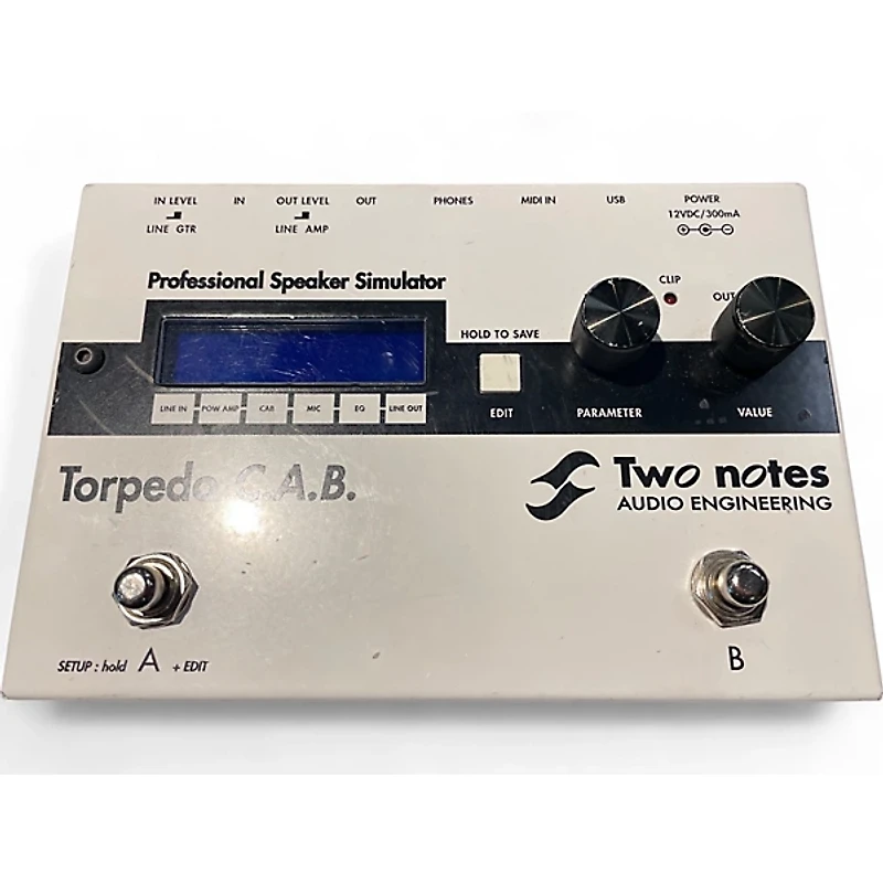 Used Two Notes AUDIO ENGINEERING torpedo c.a.b. Pedal