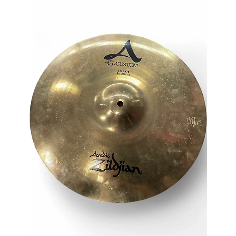Used Zildjian 15in A Custom Crash Cymbal