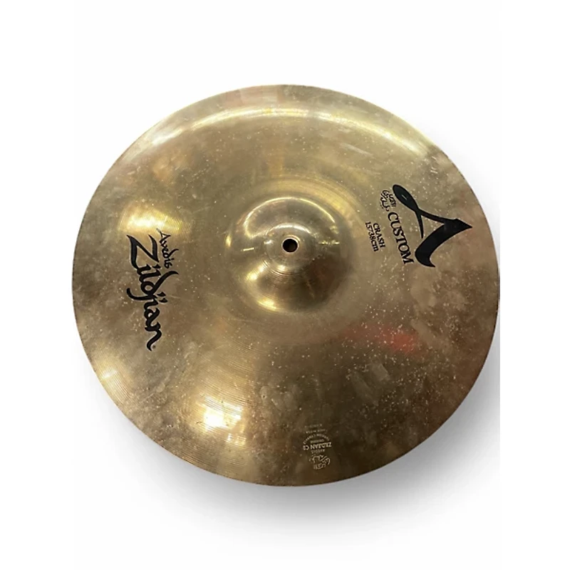Used Zildjian 15in A Custom Crash Cymbal