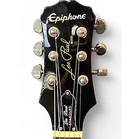 Used Epiphone Les Paul Standard Black Solid Body Electric Guitar