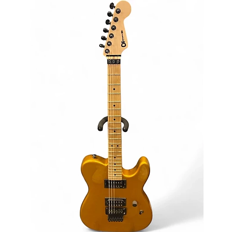 Used Charvel USA San Dimas Style 2 HH Pagan Gold Solid Body Electric Guitar