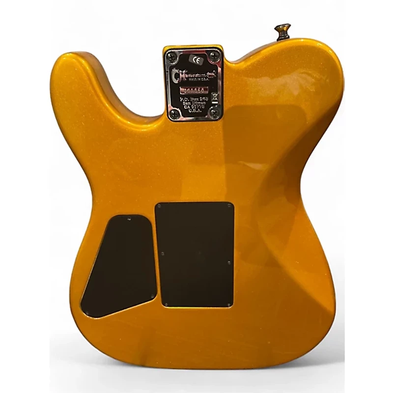 Used Charvel USA San Dimas Style 2 HH Pagan Gold Solid Body Electric Guitar