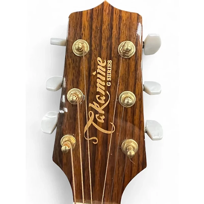 Used Takamine G360S Natural Acoustic Guitar