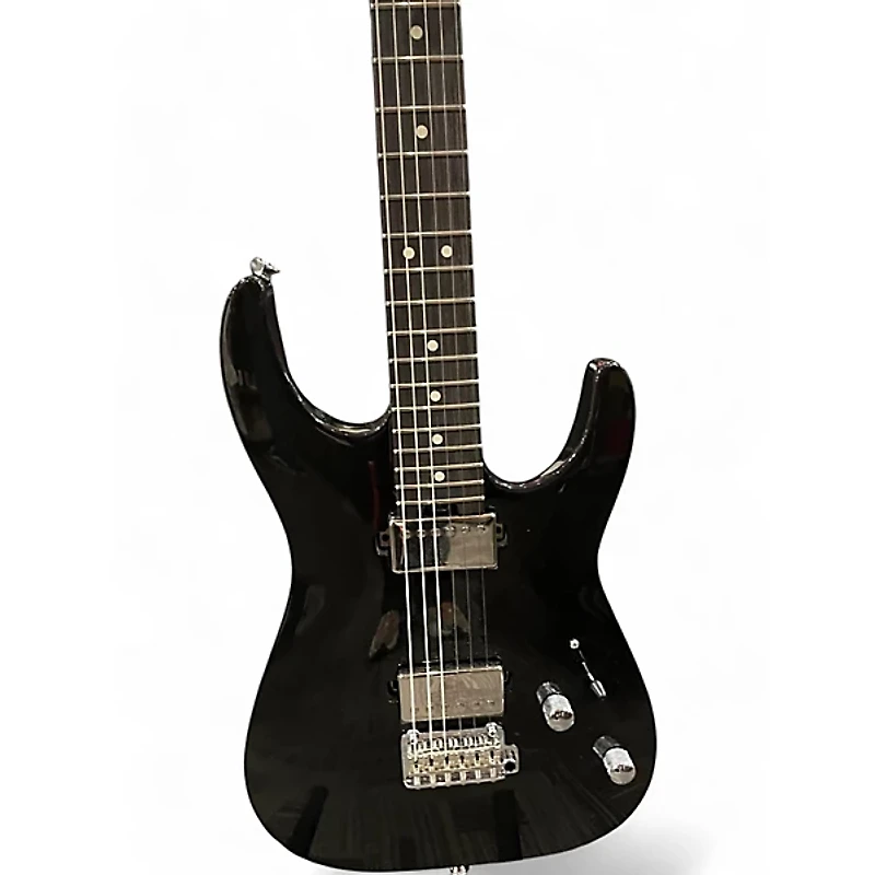 Used Charvel SUPER-STOCK DK22 2PT EB Black Solid Body Electric Guitar