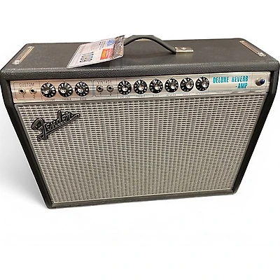 Used Fender 68 CUSTOM DELUXE REVERB Tube Guitar Combo Amp