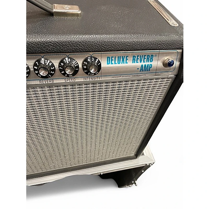 Used Fender 68 CUSTOM DELUXE REVERB Tube Guitar Combo Amp