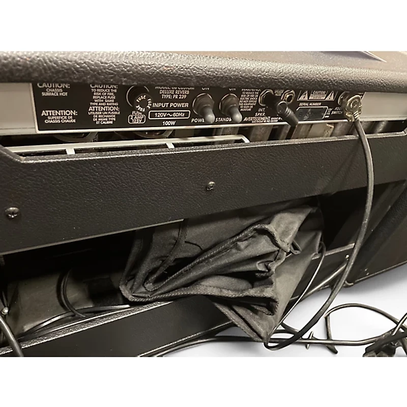 Used Fender 68 CUSTOM DELUXE REVERB Tube Guitar Combo Amp