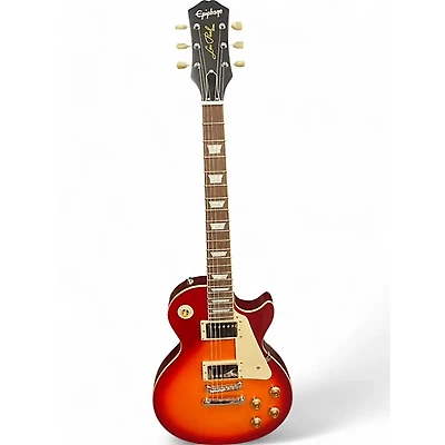 Used Epiphone 1959 Reissue Les Paul Standard 2 Tone Sunburst Solid Body Electric Guitar