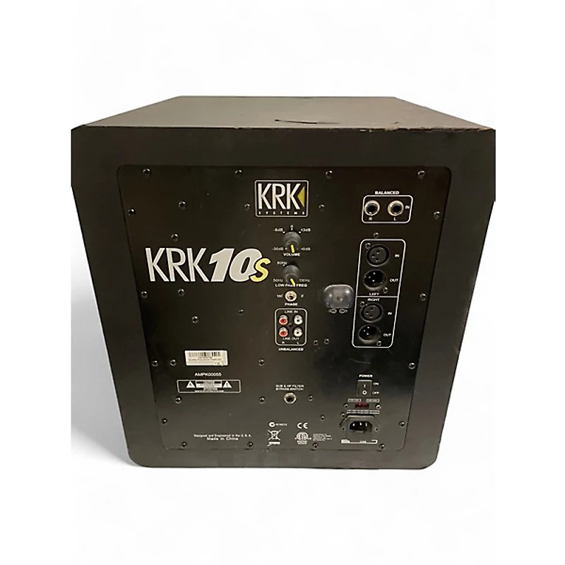 Used KRK RP10 ROKIT G4 3-Way Pair Powered Monitor