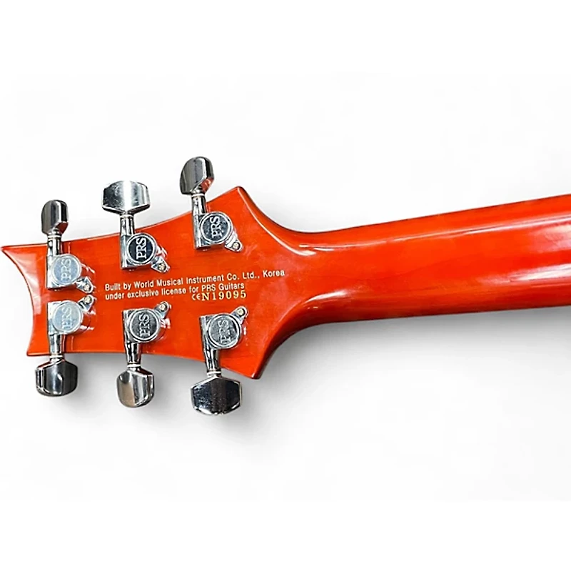 Used PRS SE Custom Sunburst Solid Body Electric Guitar