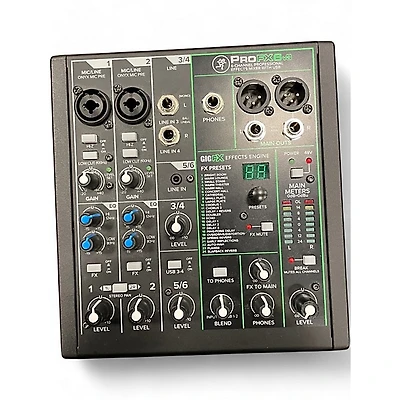 Used Mackie PROFX6 Unpowered Mixer