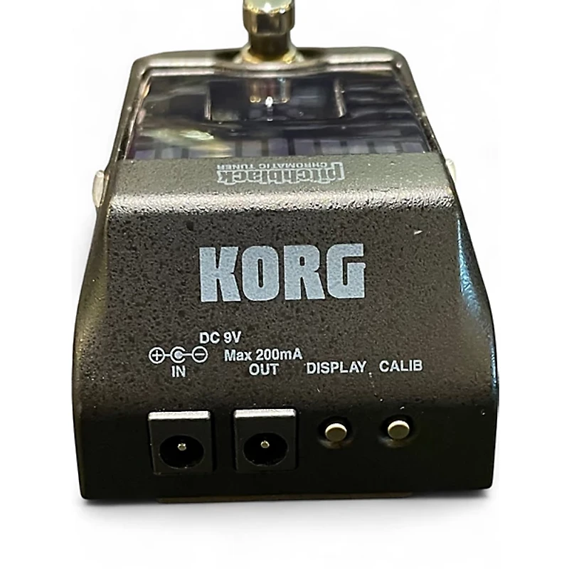 Used KORG PB01 Pitchblack Chromatic Tuner Pedal