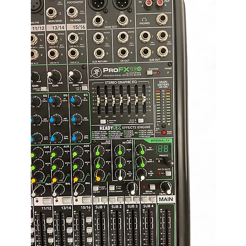 Used Mackie PROFX16 Unpowered Mixer