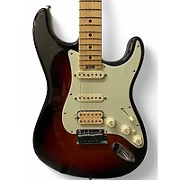 Used Fender American Elite Stratocaster HSS Shawbucker 3 Color Sunburst Solid Body Electric Guitar