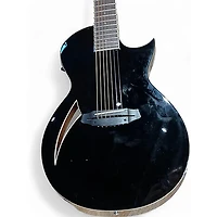 Used ESP LTD TL7 BLACK Acoustic Electric Guitar