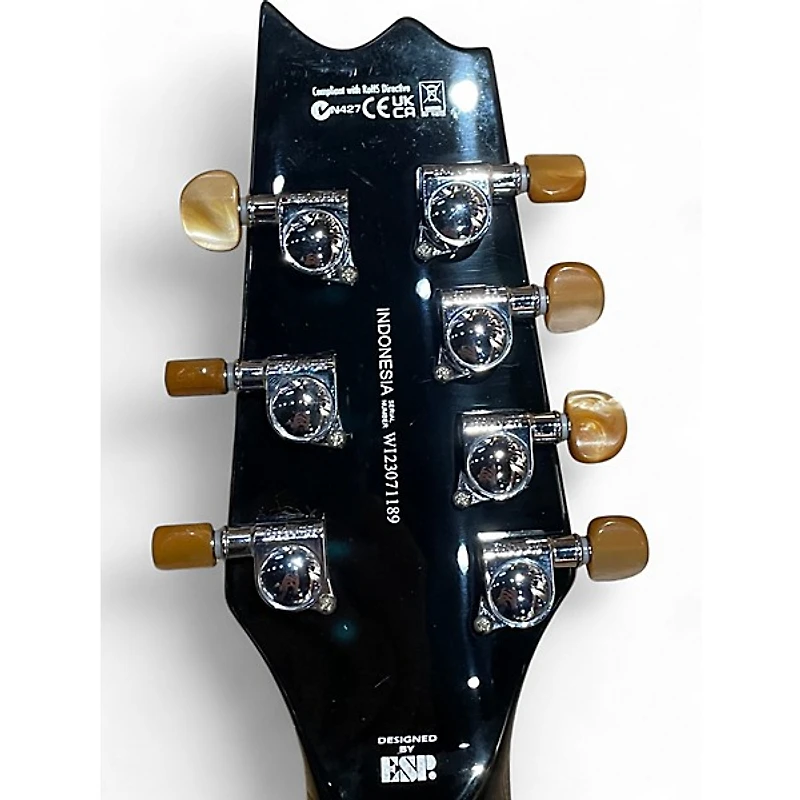 Used ESP LTD TL7 BLACK Acoustic Electric Guitar