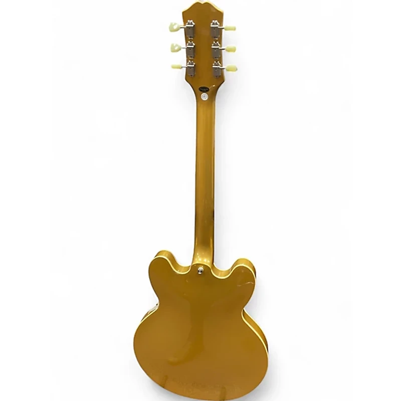 Used Epiphone ES355 Gold Hollow Body Electric Guitar