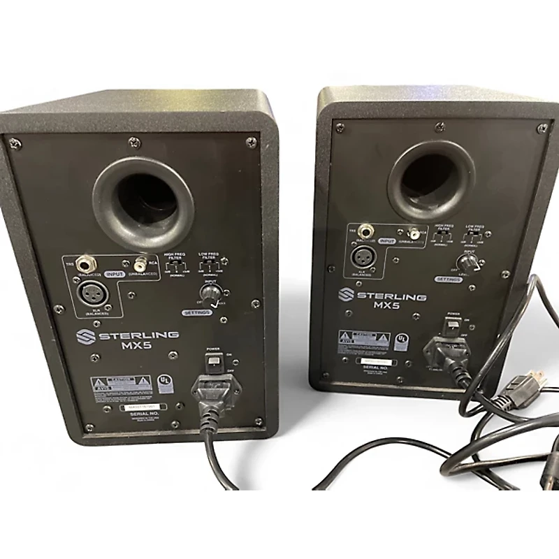 Used Sterling Audio MX5 Pair Powered Monitor