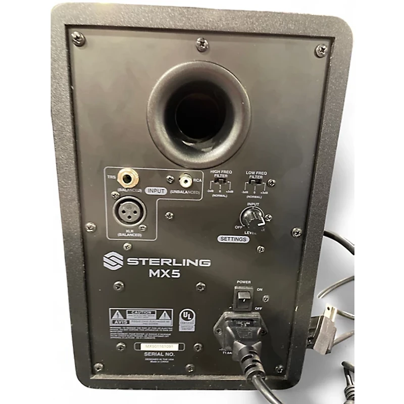 Used Sterling Audio MX5 Pair Powered Monitor
