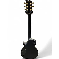 Used ESP EC1000 Deluxe Black and Gold Solid Body Electric Guitar