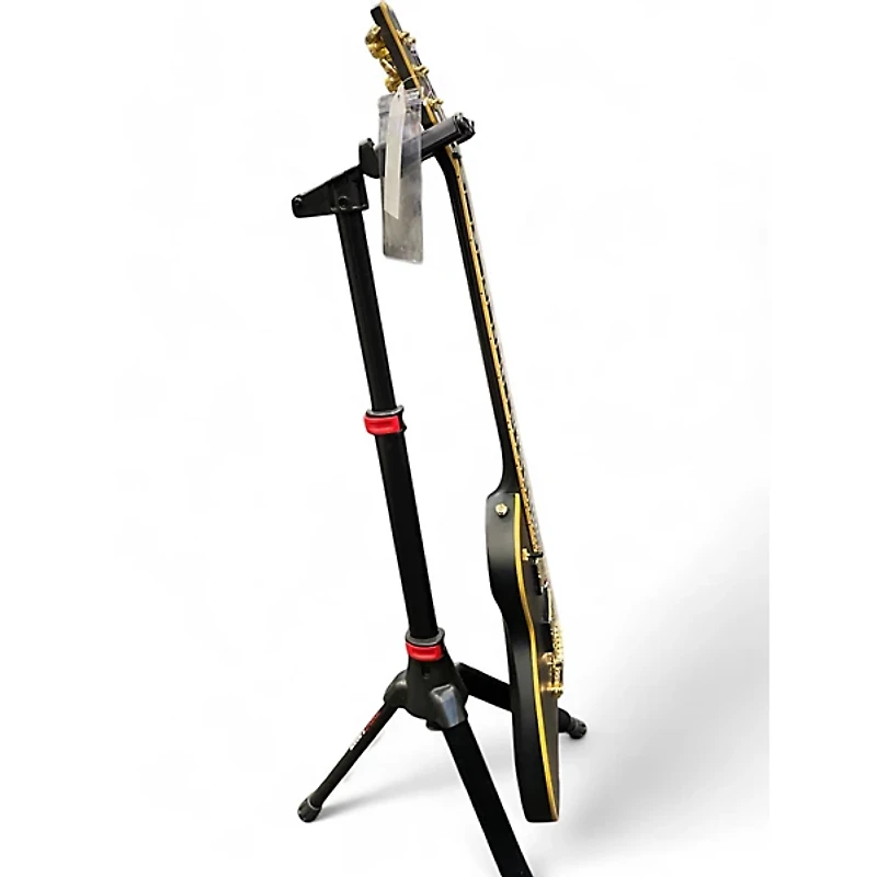 Used ESP EC1000 Deluxe Black and Gold Solid Body Electric Guitar