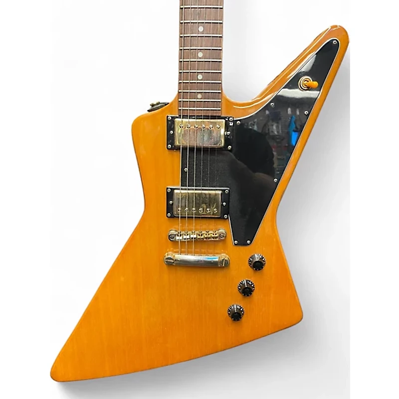 Used Epiphone KORINA EXPLORER NATURAL Solid Body Electric Guitar