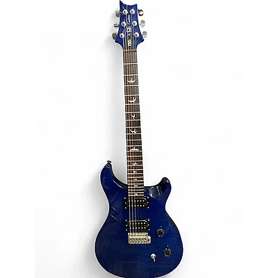 Used PRS SE Custom 24 BLUE Solid Body Electric Guitar