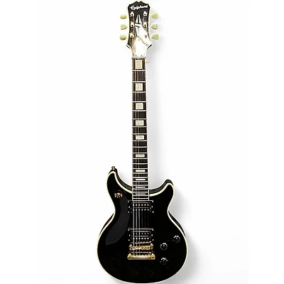 Used Epiphone Limited Edition Tak Matsumoto DC Custom Black Solid Body Electric Guitar