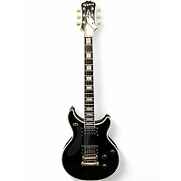 Used Epiphone Limited Edition Tak Matsumoto DC Custom Black Solid Body Electric Guitar